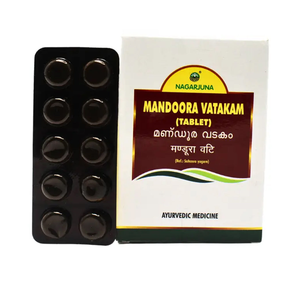 Mandoora Vatakam Tablet (100's) – Nagarjuna