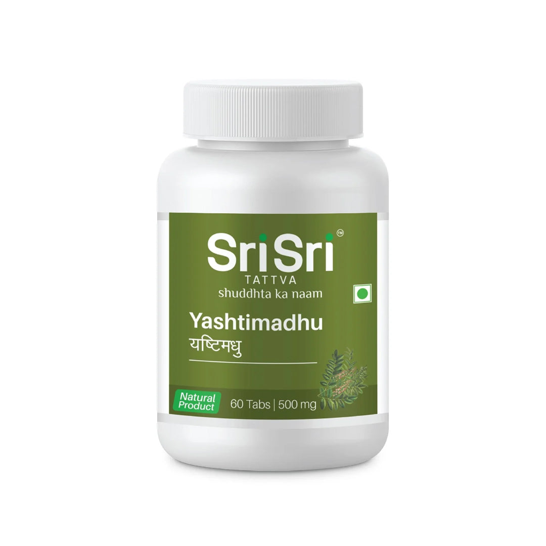 Yashtimadhu Tablets ( 60T )- Sri Sri Tattva