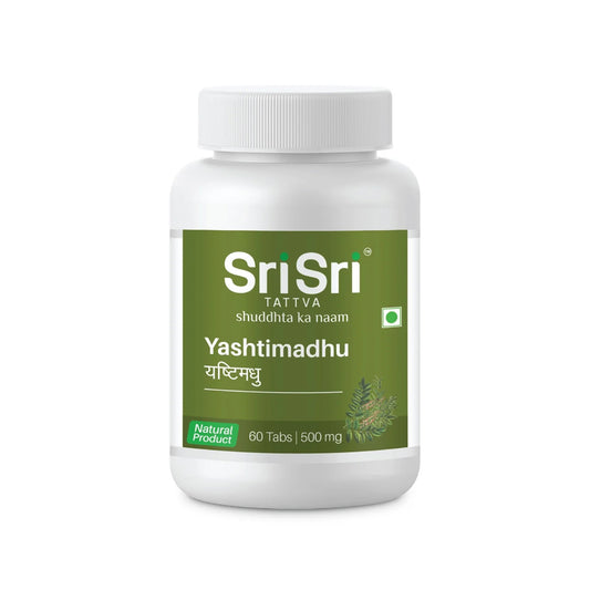 Yashtimadhu Tablets ( 60T )- Sri Sri Tattva