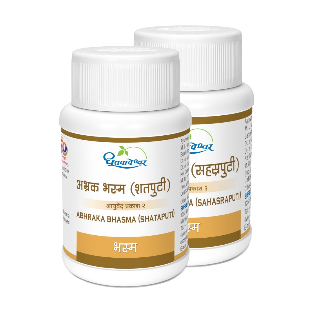 Abhrak Bhasma (100Puti) - Dhootapapeshwar