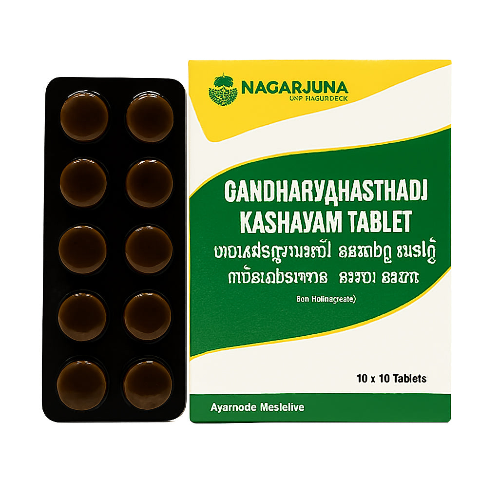 Gandharvahastadi Kashaya Tablet (100's) – Nagarjuna