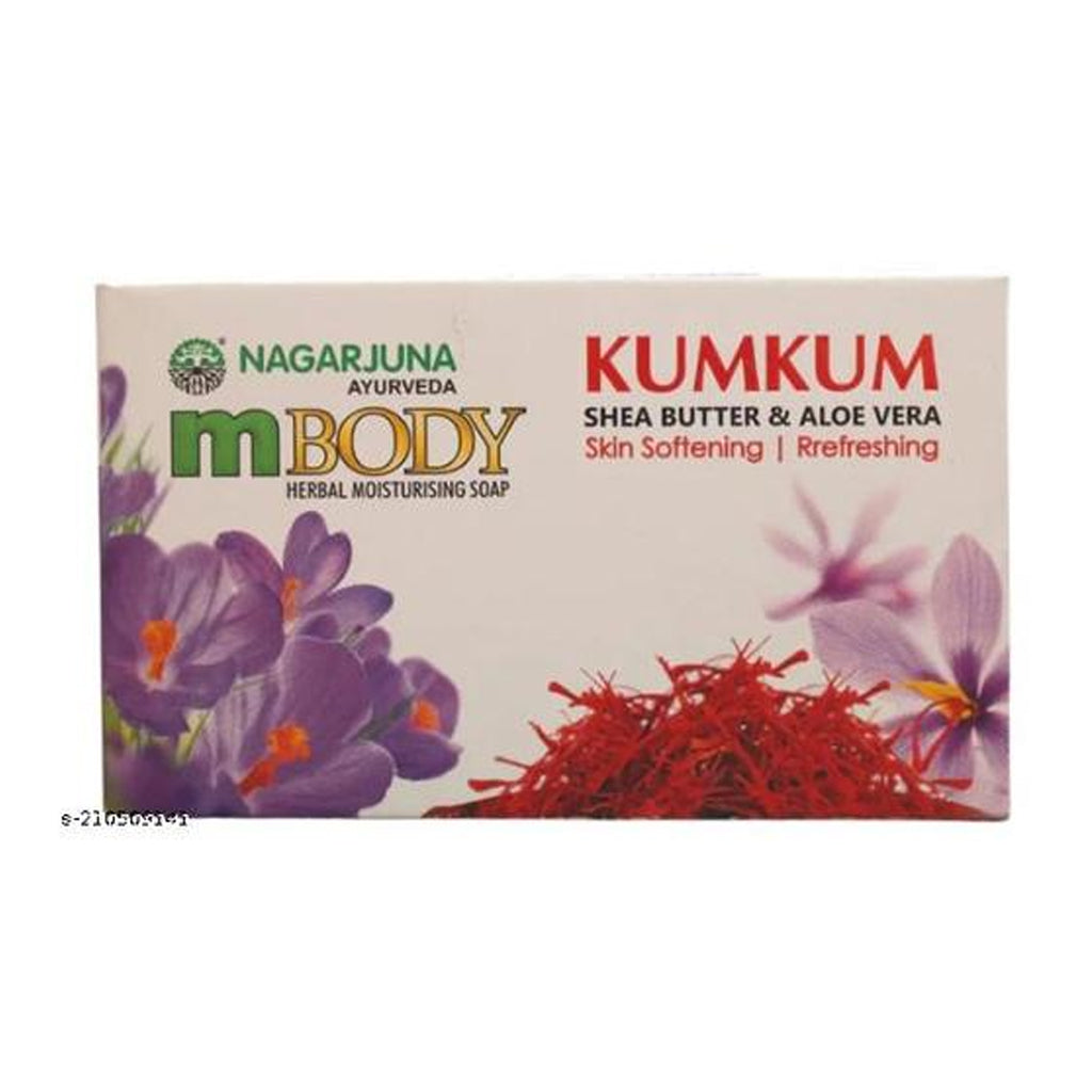 Mbody Soap Kumkum (75Gm) Pack Of 3 – Nagarjuna