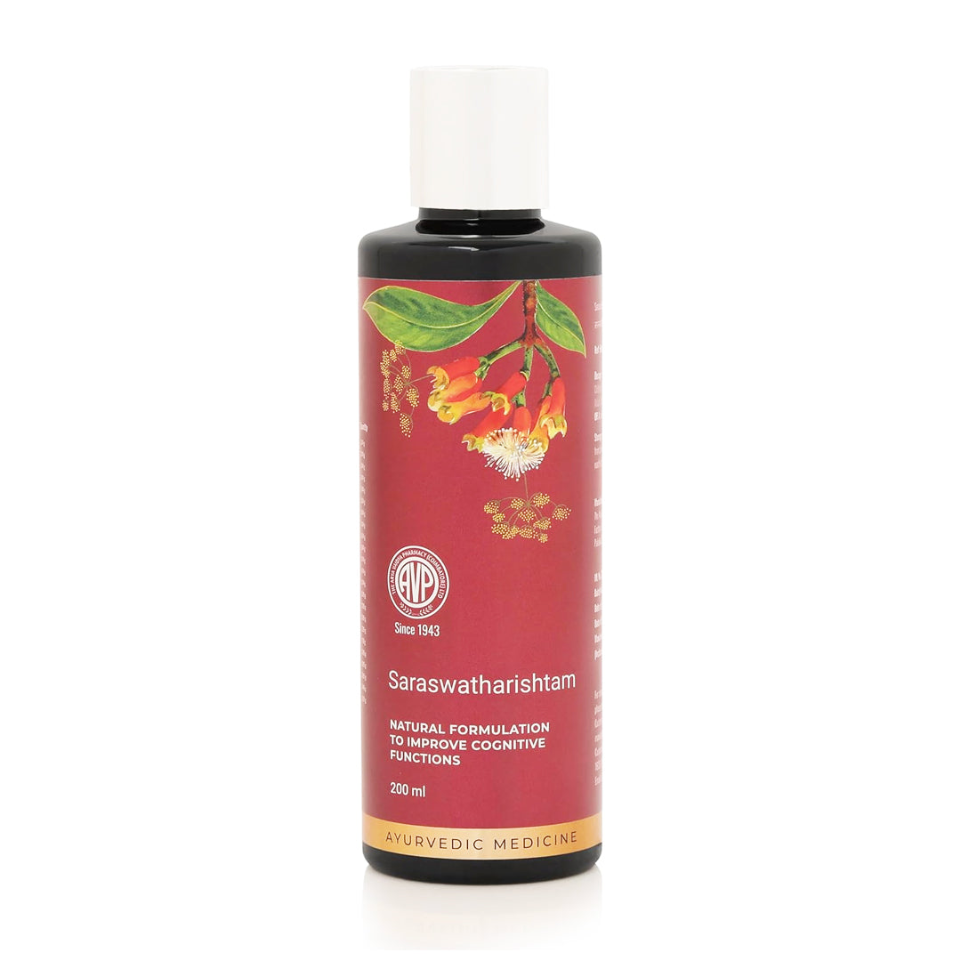 Saraswatharishtam Gold (200ml) – Arya Vaidya Pharma