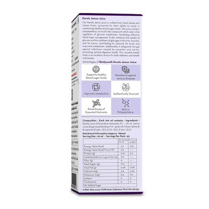 Karela Jamun Juice (1Ltr) – Baidyanath