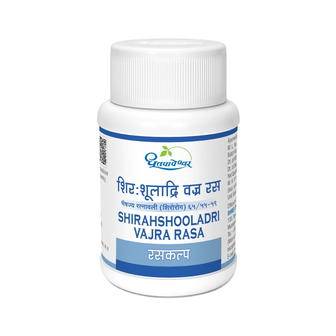 Shirahshooladri Vajra Rasa ( 60Tab ) - Dhootapapeshwar