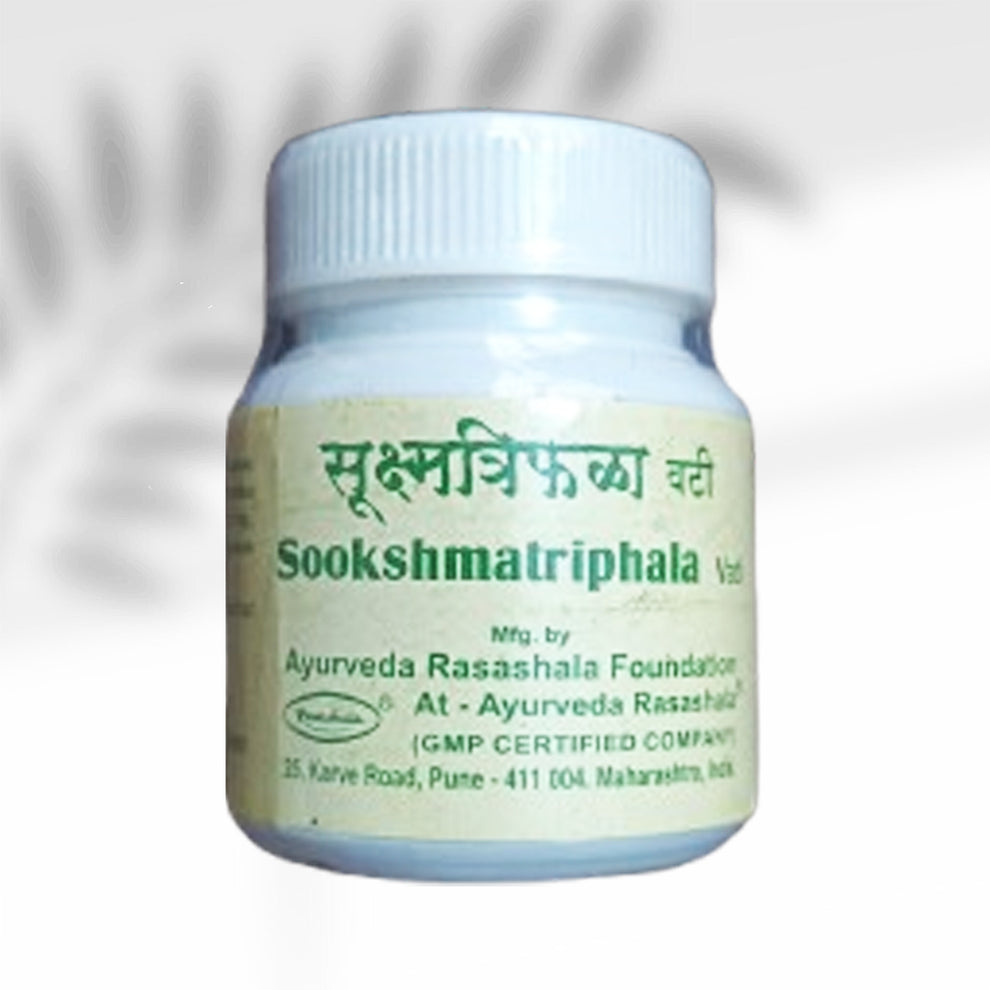 Sookshmatriphala Vati - Ayurveda Rasashala – AyuSadhya