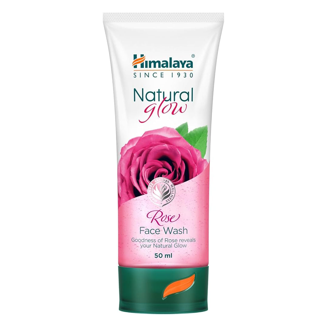Natural Glow Rose Face Wash – Himalaya