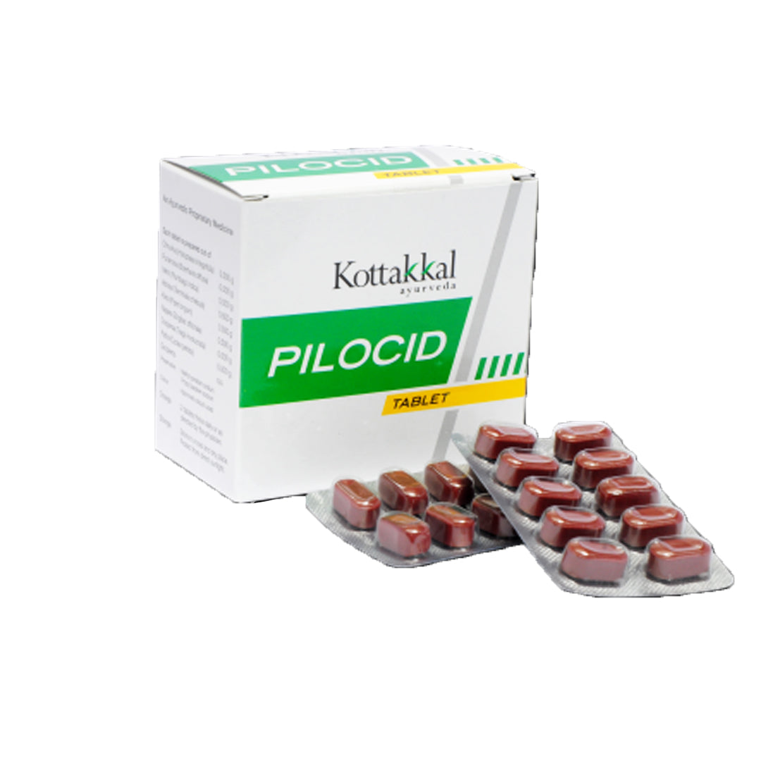 Picid Pill Pilocid (10Tabs)- Kottakkal – AyuSadhya