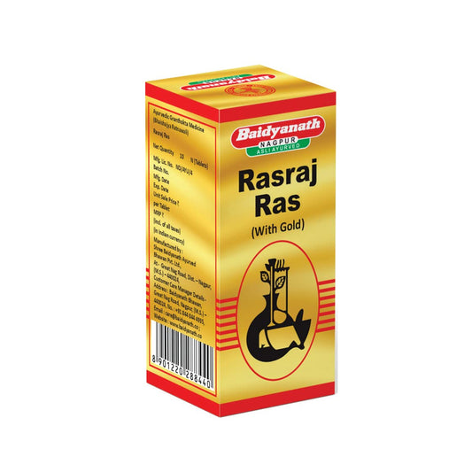 Rasraj Ras Gold Tablets (10's) – Baidyanath