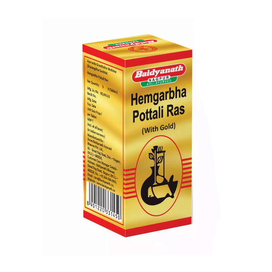 Hemgarbha Pottali Ras (5Tabs) – Baidyanath
