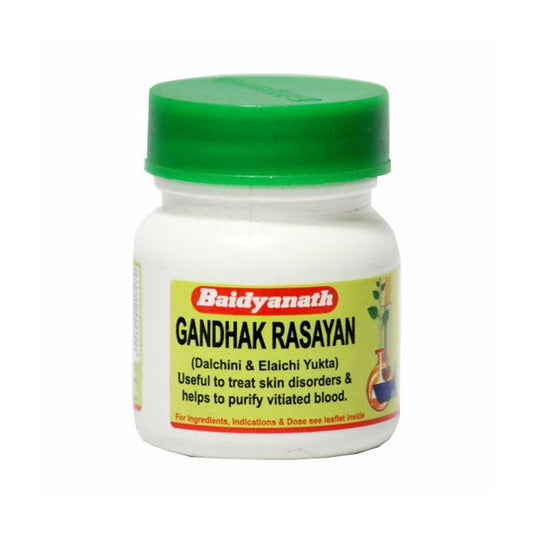 Gandhak Rasayana Tablets (40's) – Baidyanath