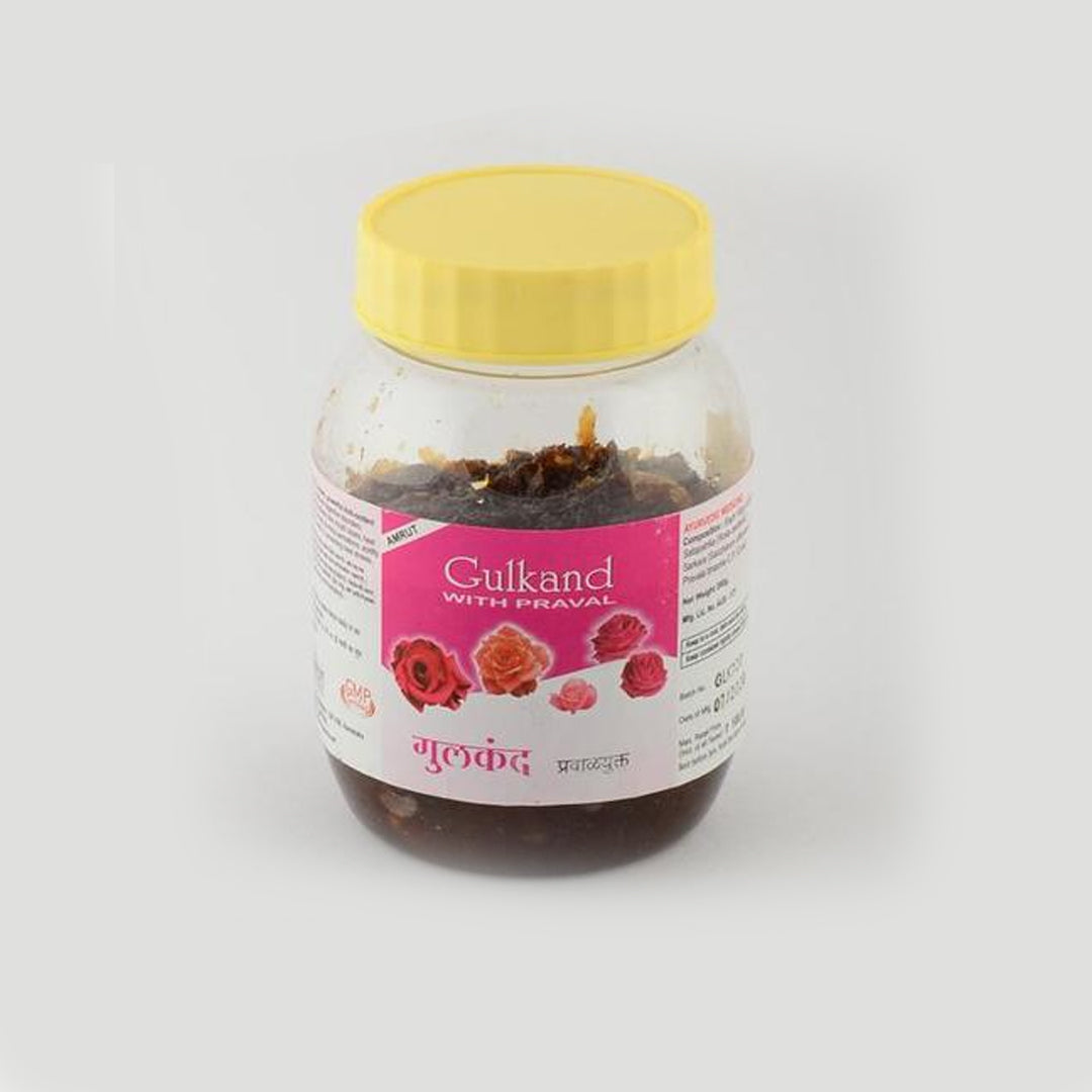 Gulkand With Praval (200Gm) – Amrut Pharma