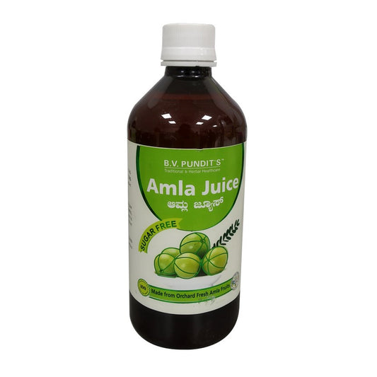Amla Juice (Sugar Free) 500ml  – B.V.Pundit’s