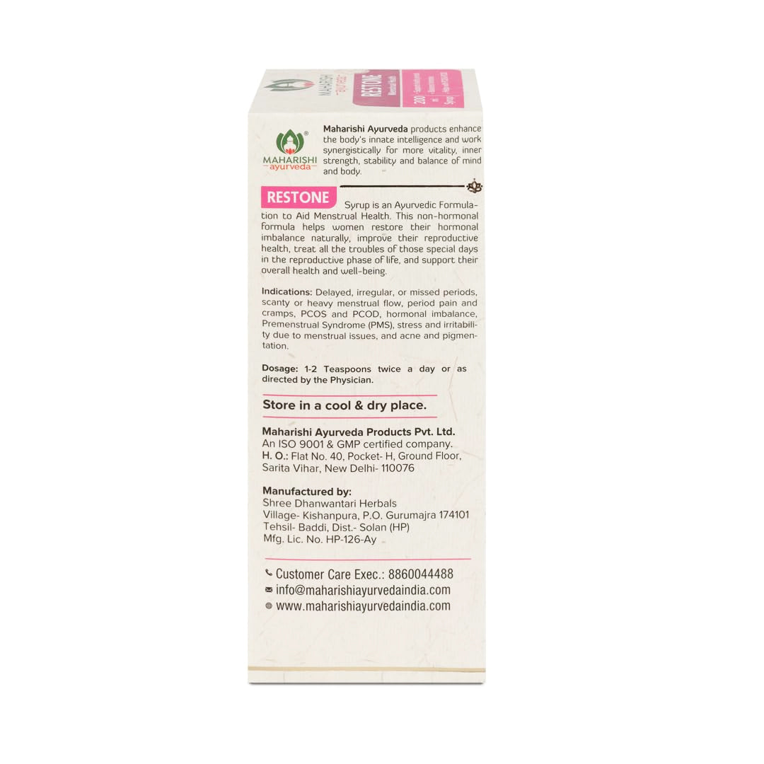 Restone Syrup (200ml) – Maharishi Ayurveda