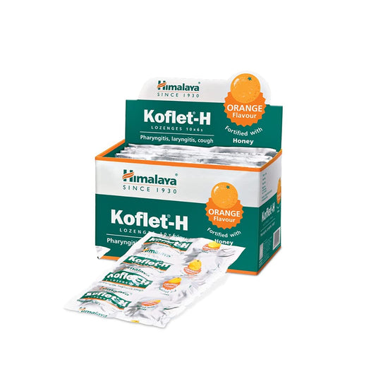 Koflet-Sf Lozenges(6Tabs) (Orange Flavour ) – Himalaya
