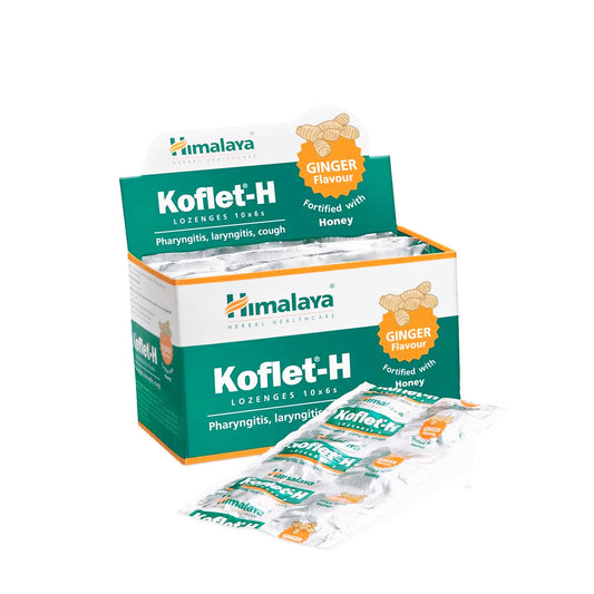 Koflet-H Lozenges (Ginger) (6Tabs) – Himalaya