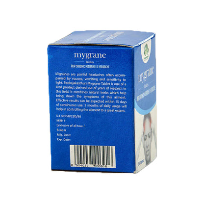 Mygrane Tablet (30Tabs) – Pankaja Kasthuri Herbals