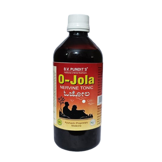 O-Jola Nervine Tonic (500ml)-B.V. Pundit