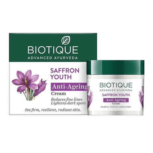 Saffron Youth Dew Moisturizer – Biotique