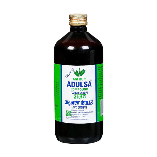 Adulsa Compound Syrup – Amrut Pharmaceuticals Belgaum
