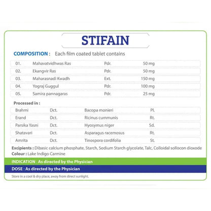 Stifain Tablet (20Tabs) by Ayurchem