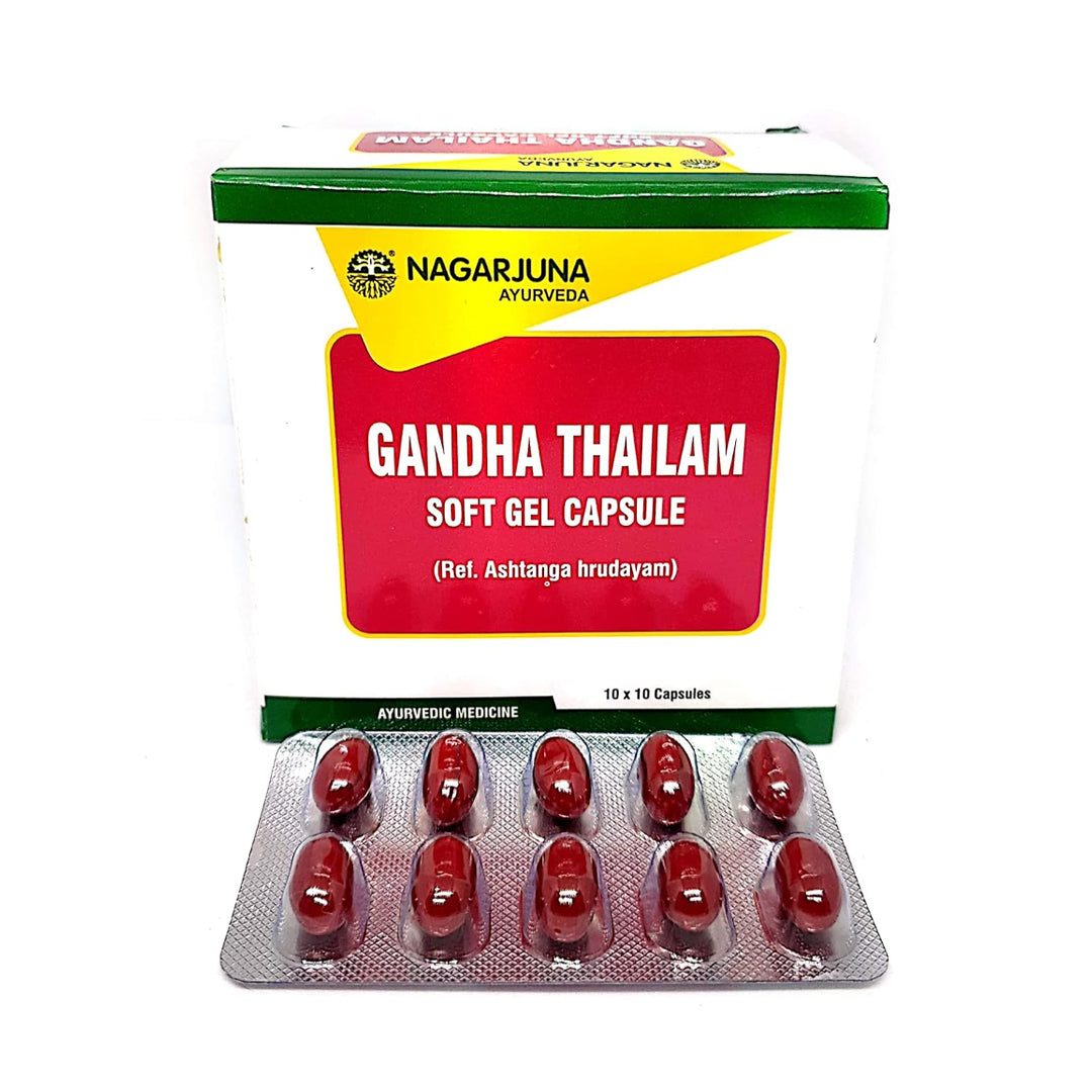Gandha Taila Soft Gel Capsule (100's) – Nagarjuna