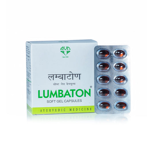 Lumbaton Soft Gel Capsules – Avn Ayurveda