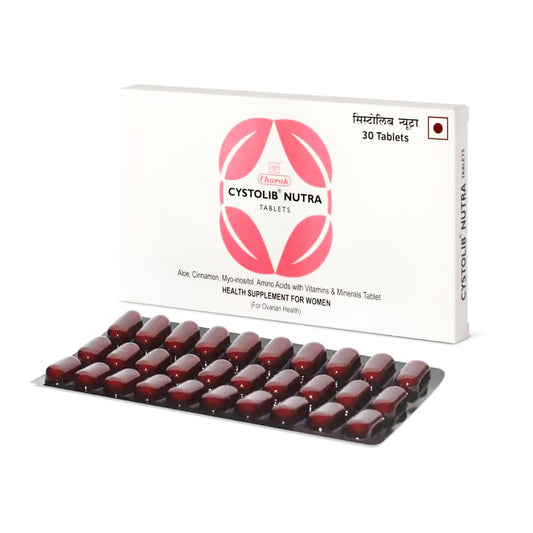 Cystolib Nutra Tab (30Tabs) – Charak Pharma