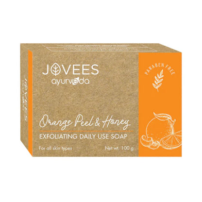 Orangepeel & Honey Soap (100Gm) – Jovees