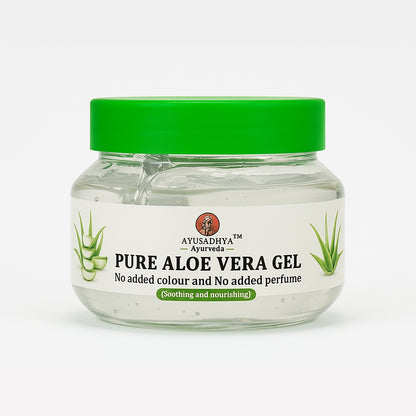 Pure Aloe vera Gel without colour and perfume - AyuSadhya