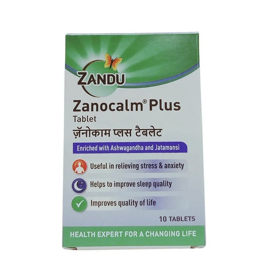 Zanocalm Plus Tablet (10Tabs) – Zandu