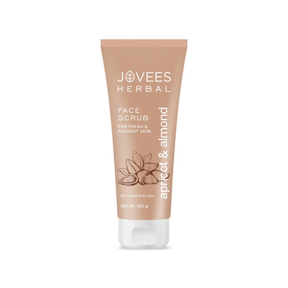 Apricot & Almond Scrub (100Gm) – Jovees