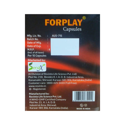 Forplay Capsules (10Caps) – Revinto