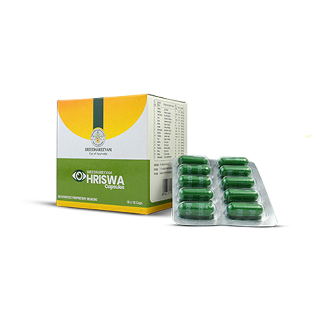 Hriswa Capsules (10's) -  Sreedhareeyam
