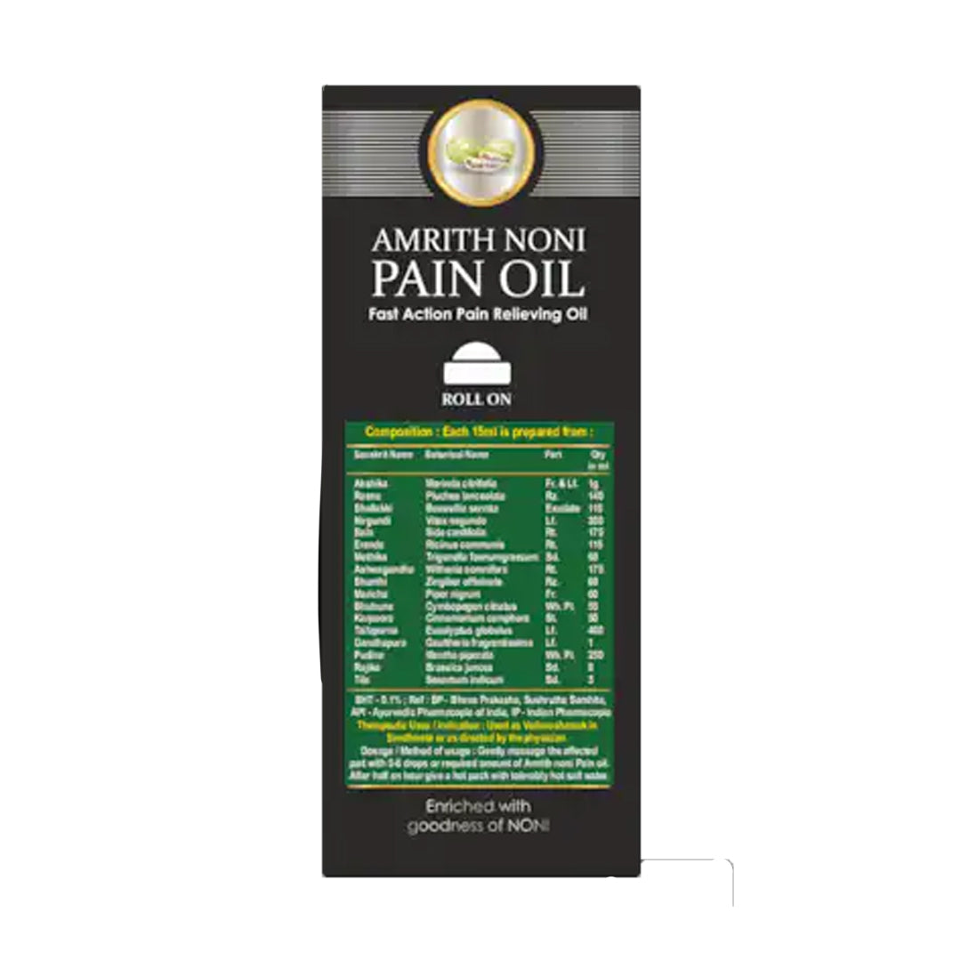Amrith Noni Pain Oil Roll On (50ml) – Ms.Val