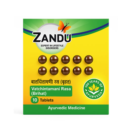 Vat Chintamani Ras (Brihat) (10Tablets) – Zandu
