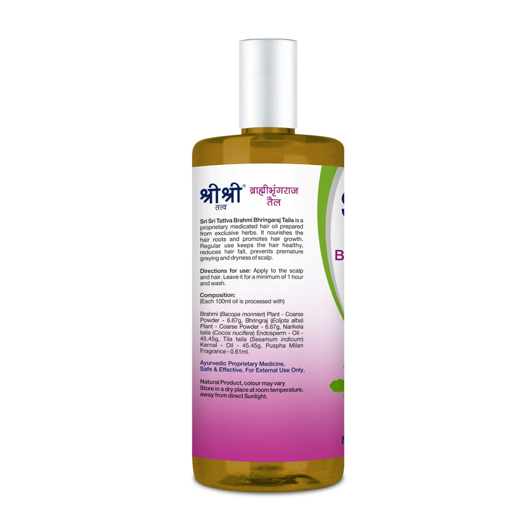 Brahmi Bringaraj Taila (100ml) | Sri Sri Tattva