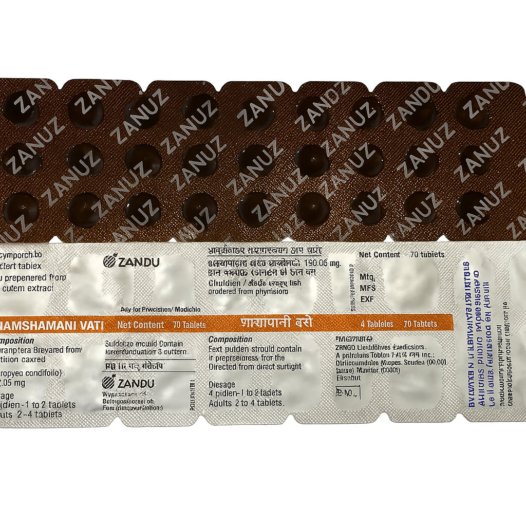 Shamshamani Vati – Zandu