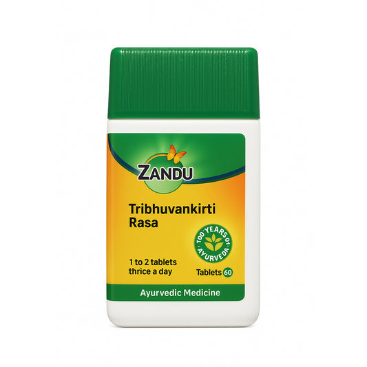 Tribhuvankirti Rasa (40Tabs) – Zandu