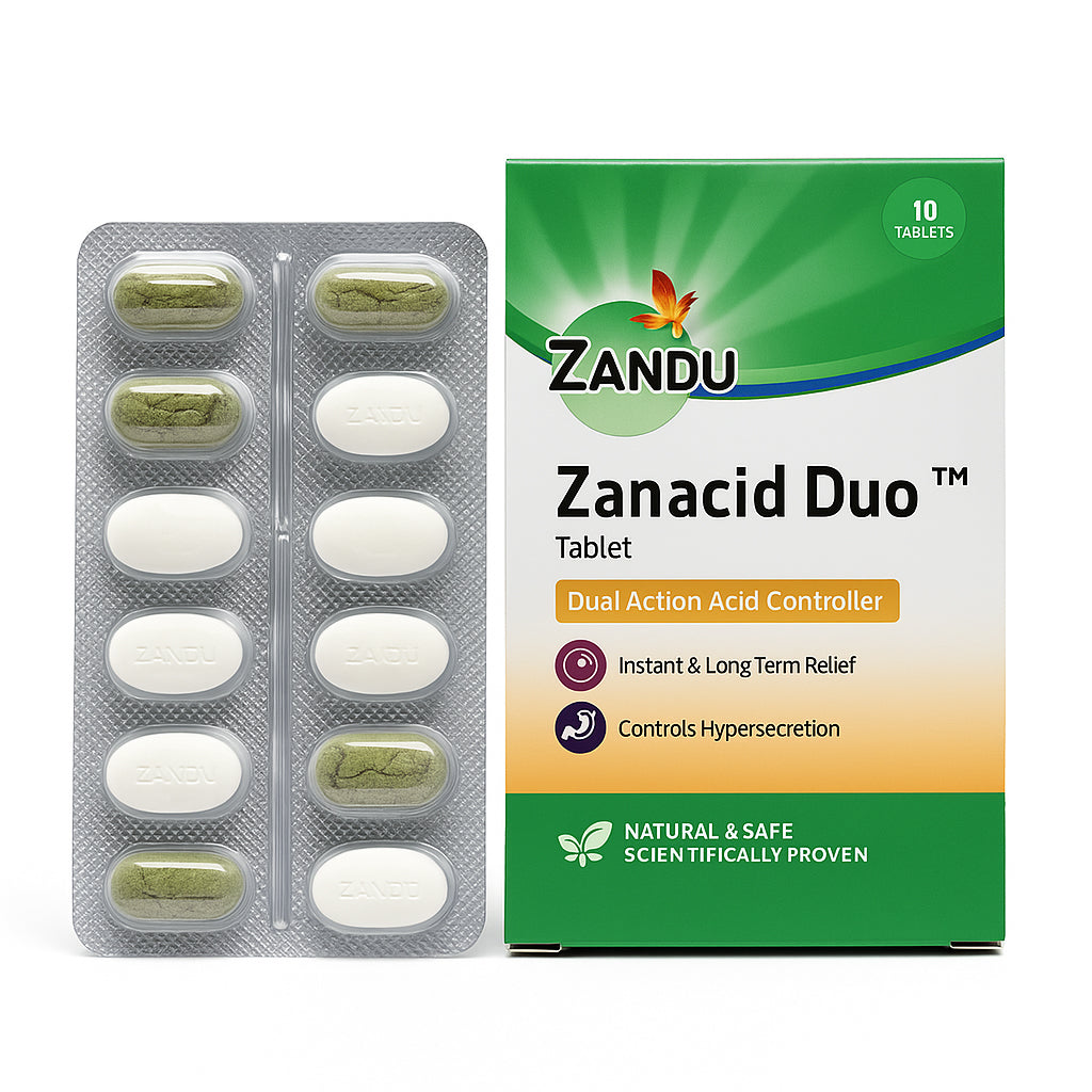 Zanacid Duo Tablets (10's) – Zandu