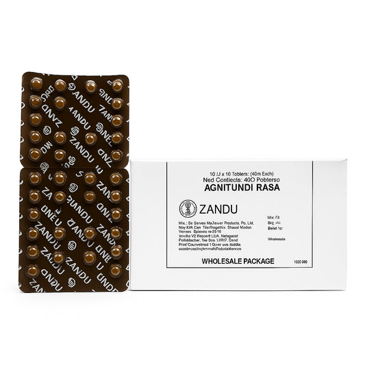 Agnitundi Rasa (80Tabs) – Zandu