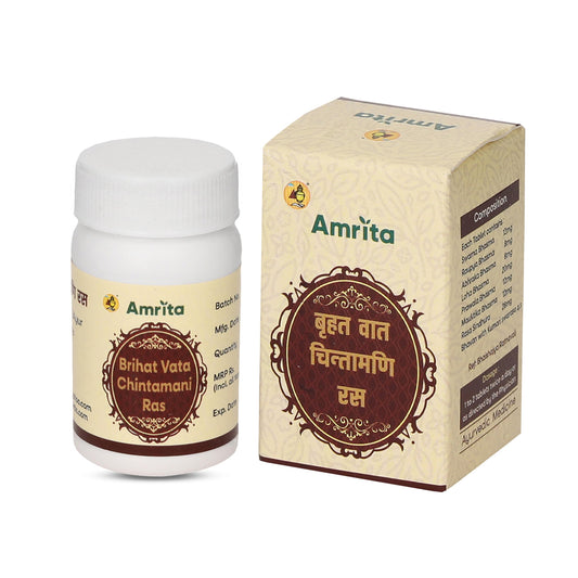 Vata Chintamani Ras (Without Gold) (30Tab) – Amrita
