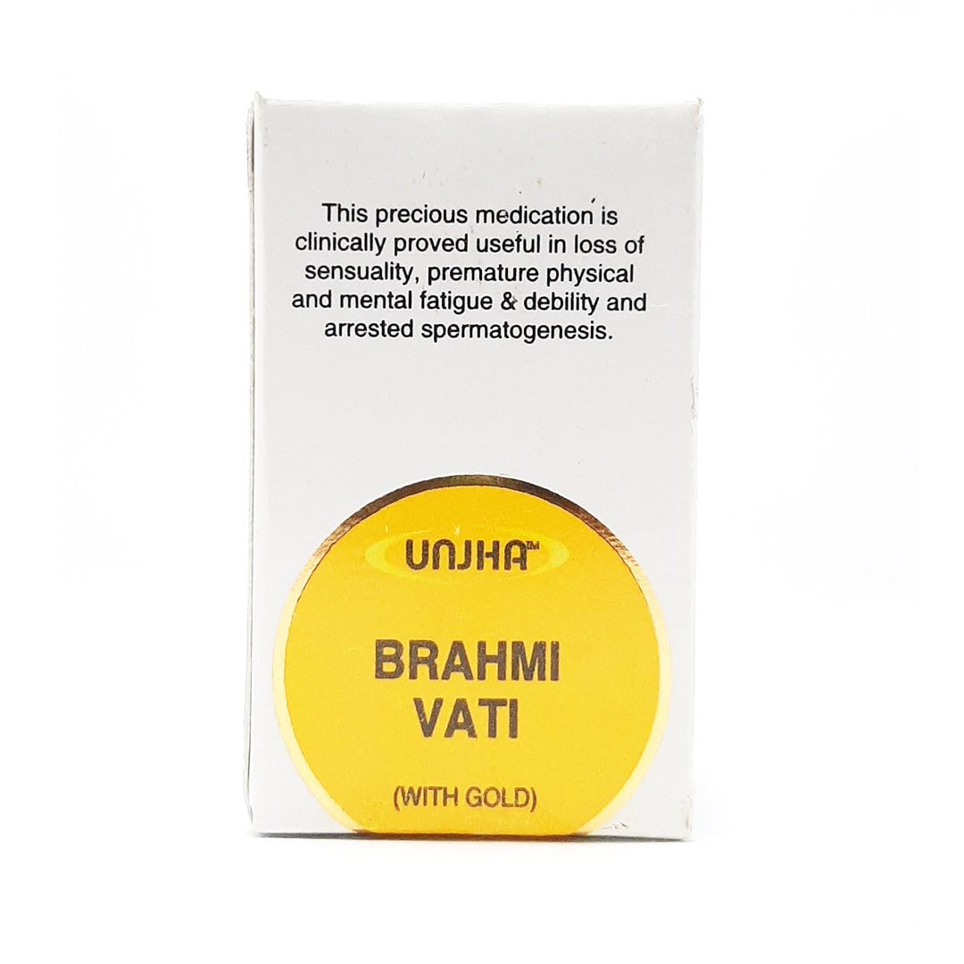 Brahmi Vati (Gold) Tablets – Unjha