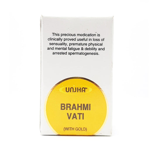 Brahmi Vati (Gold) Tablets – Unjha