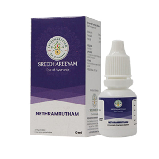 Nethramrutham Eye Drops (10ml) – Sreedhareeyam