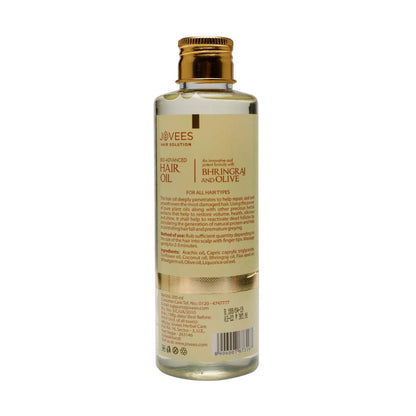 Hair Oil Bhringaraj & Olive (200ml) – Jovees